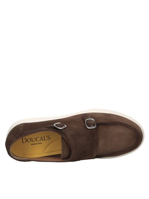 Mocassini doppia fibbia in camoscio DOUCAL'S | DU3548STEVUY260JUKE SNUF